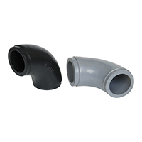 Butweld type moulded elbow