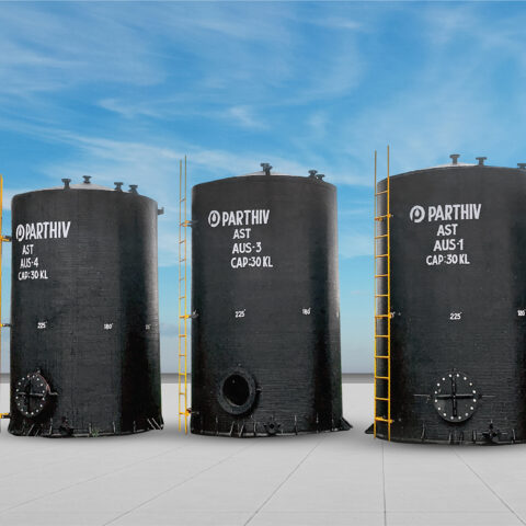 2 HDPE SPIRAL TANK