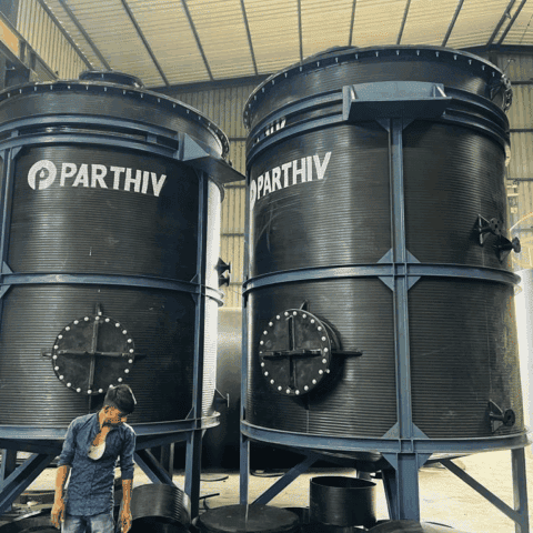 HDPE tank at Factory6