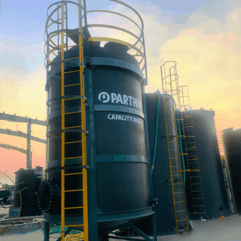 HDPE tank at Factory8
