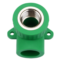 FEMALE THREADED ELBOW WITH DISK - PPE AQUA PPRC Pipes - Parthiv Poly