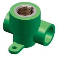 FEMALE THREADED TEE WITH DISK - PPE AQUA PPRC Pipes - Parthiv Poly