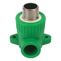 MALE THREADED ELBOW WITH DISK - PPE AQUA PPRC Pipes - Parthiv Poly