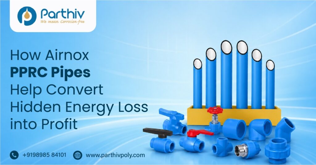 Airnox PPRC Pipes Help Convert Hidden Energy Loss into Profit
